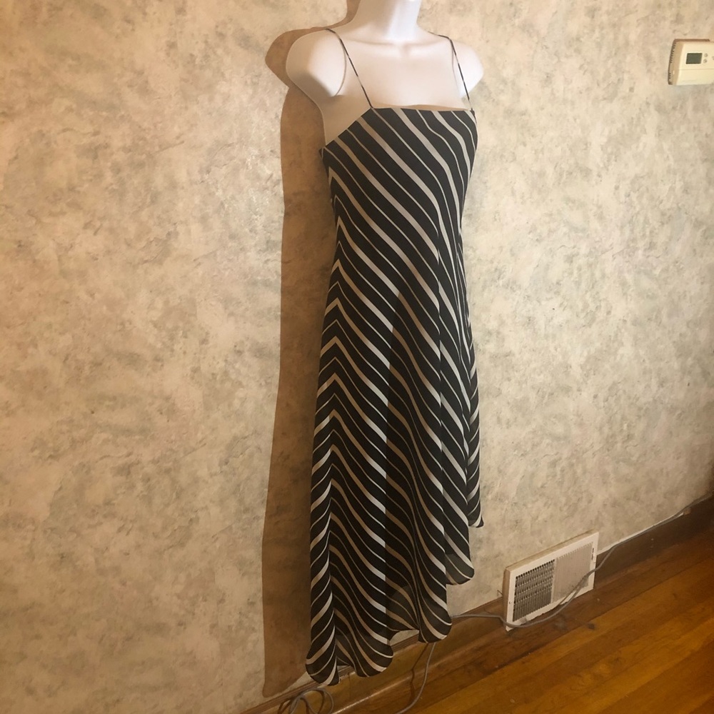 Jessica Howard Crooked Hem Spaghetti Strap Dress - Picture 8 of 15